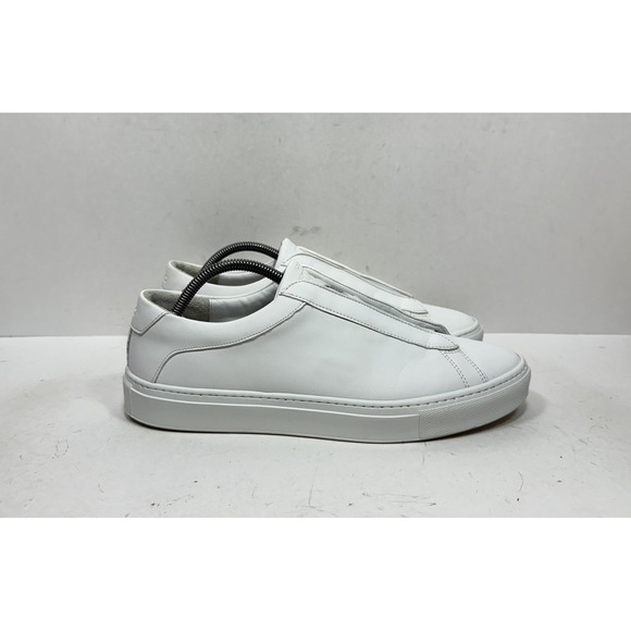 Koio Capri X White Leather Sneakers Men's Size 10 Shoes Slip On